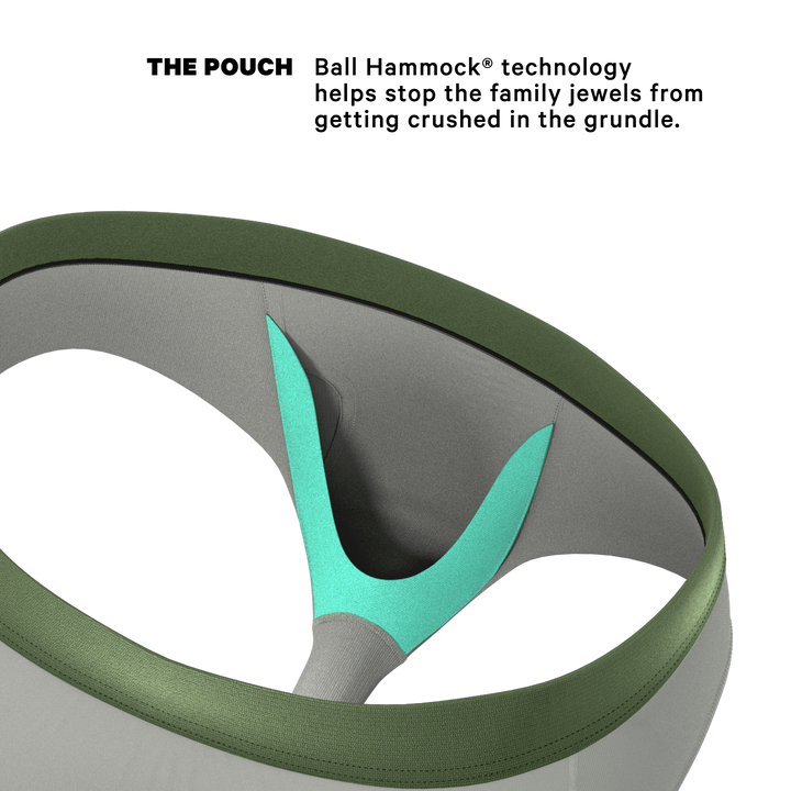 The Manzanilla | Olive Green Ball Hammock® Pouch Underwear Briefs