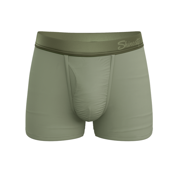 The Manzanilla | Olive Green Ball Hammock® Pouch Trunks Underwear