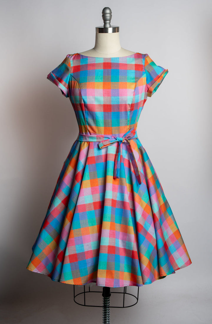 Melody Dress- Rainbow Sherbet