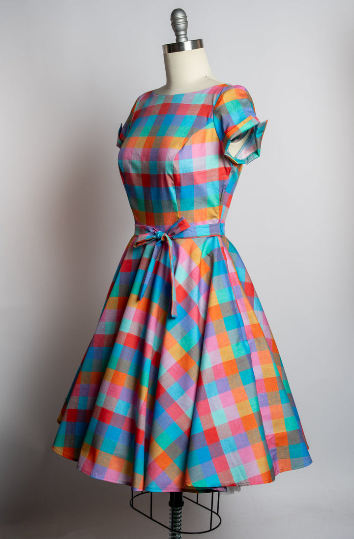 Melody Dress- Rainbow Sherbet
