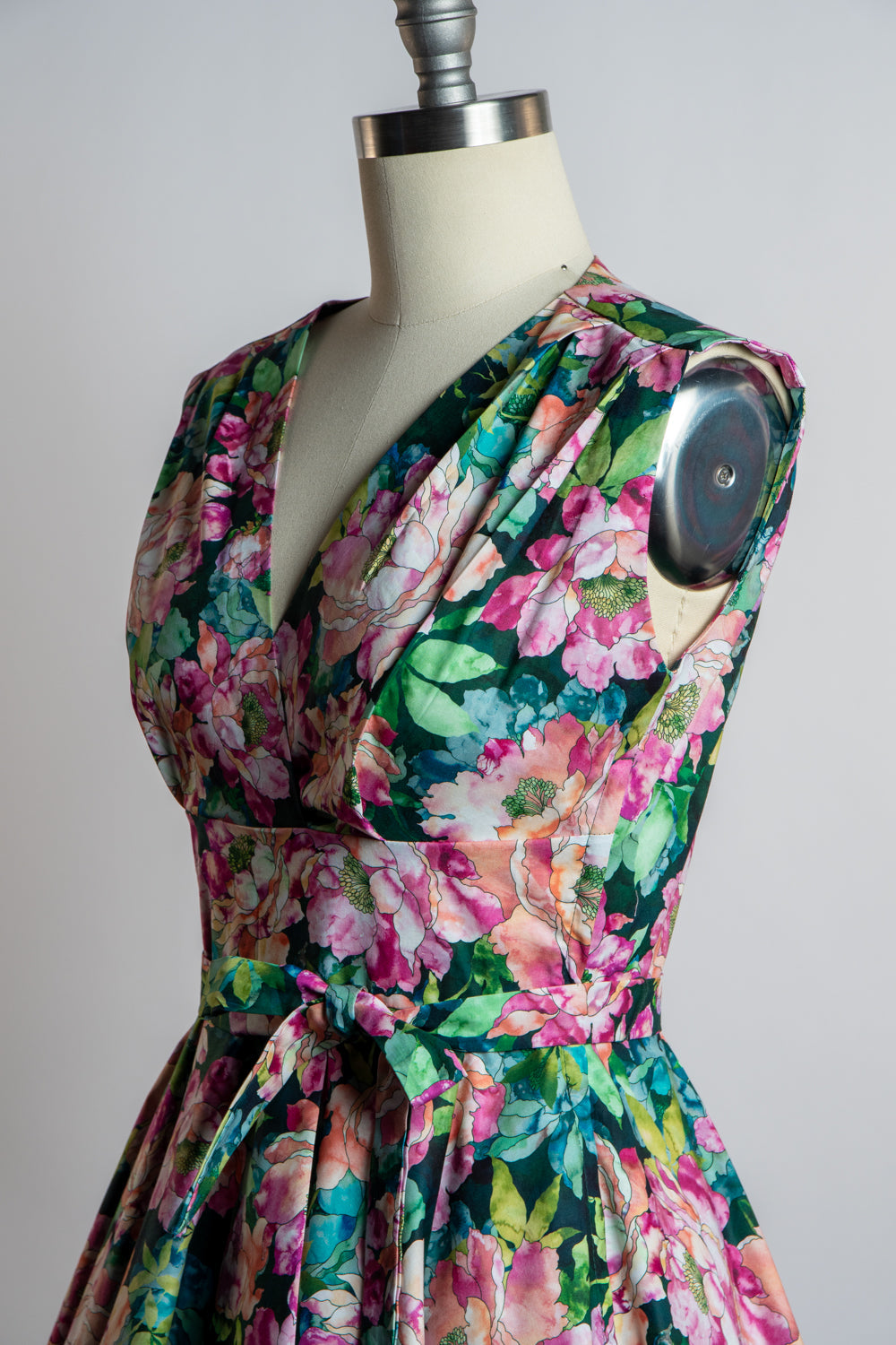 Milan Dress - Water Lily