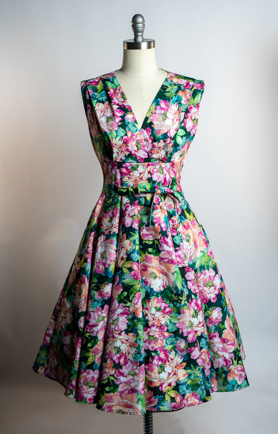 Milan Dress - Water Lily