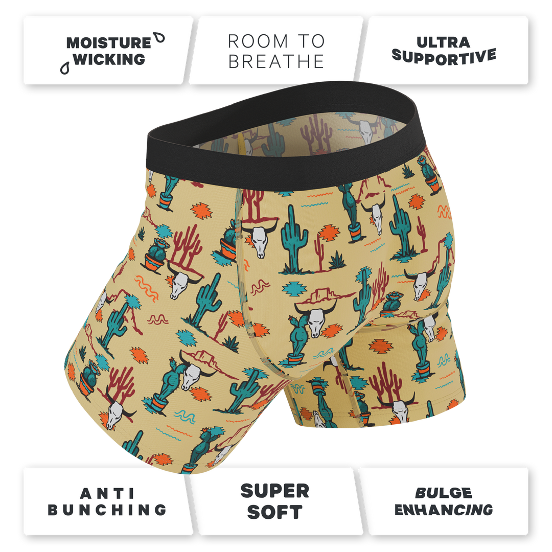 The Mirage | Western Cactus Ball Hammock® Pouch Underwear