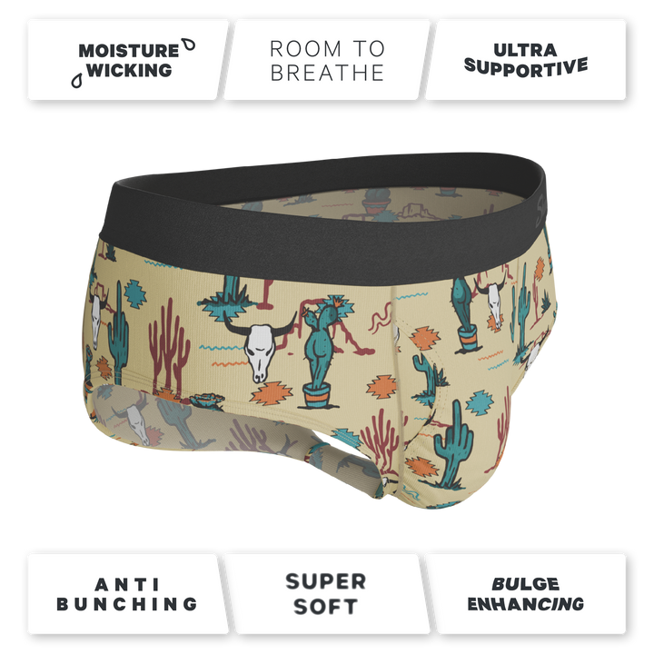 The Mirage | Western Cactus Ball Hammock® Pouch Underwear Briefs