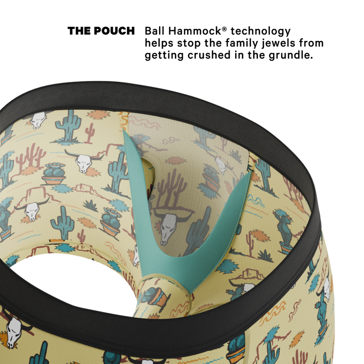 The Mirage | Western Cactus Ball Hammock® Pouch Trunks Underwear