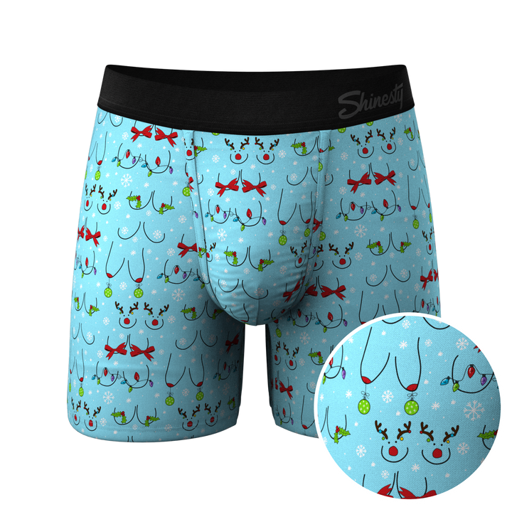 The Mistletots | Christmas Bust Ball Hammock® Pouch Underwear