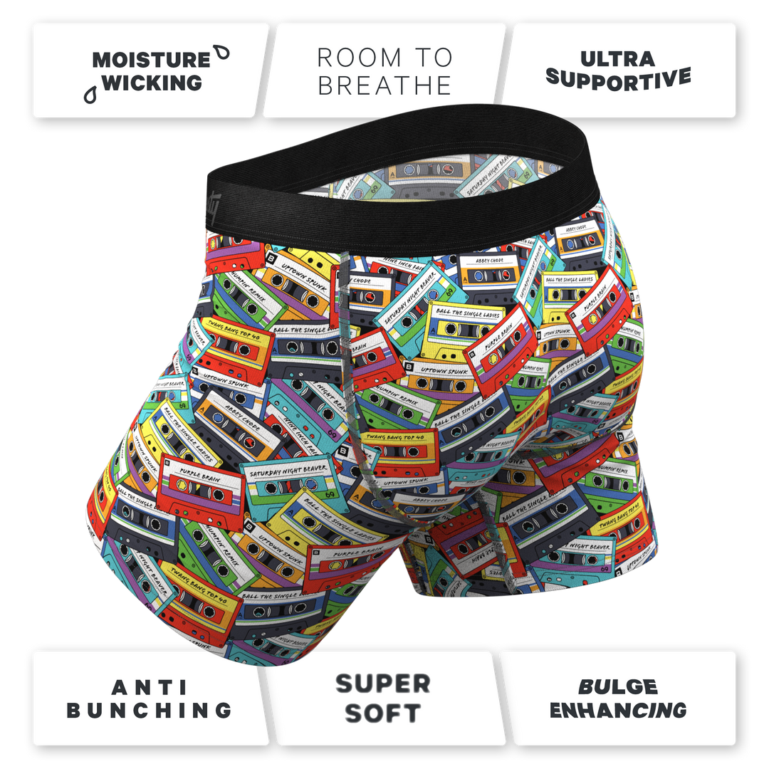 The Mixtape | Cassette Tapes Ball Hammock® Pouch Underwear