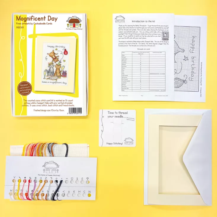 Mognificent Day XGC60 Counted Cross Stitch Kit