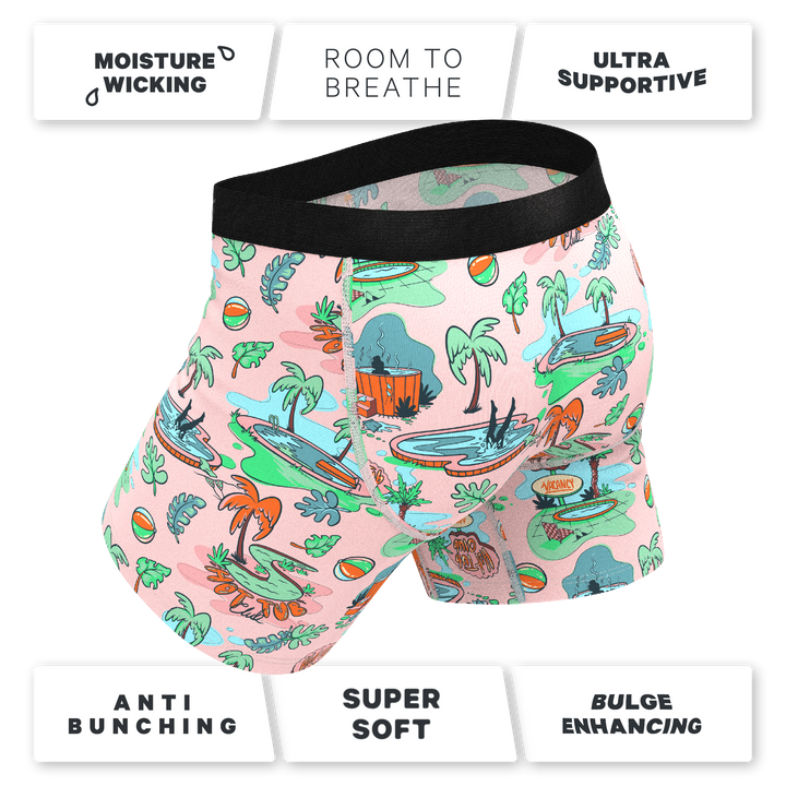 The Motel Hotel | Palm Springs Tropical Ball Hammock® Pouch Underwear