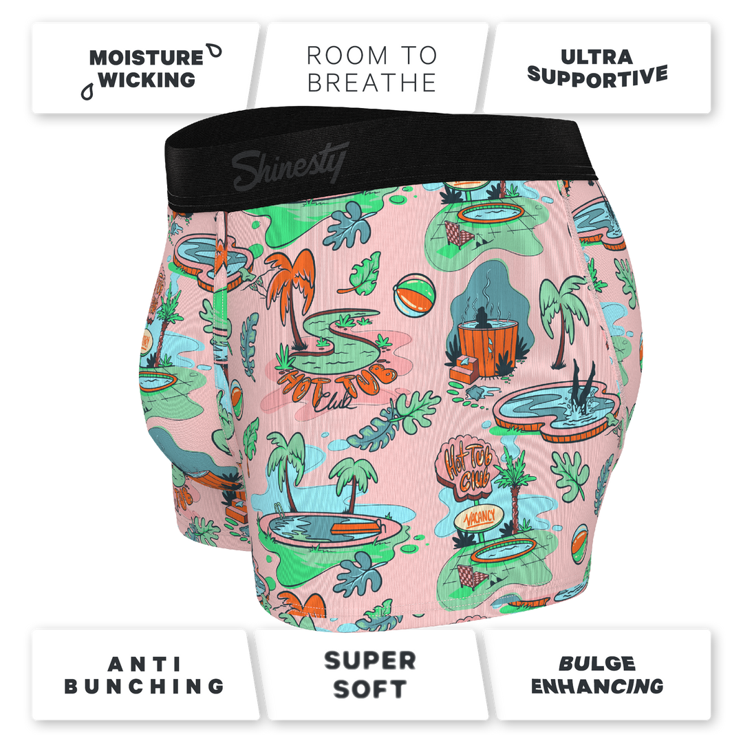 The Motel Hotel | Palm Springs Tropical Ball Hammock® Pouch Trunks Underwear
