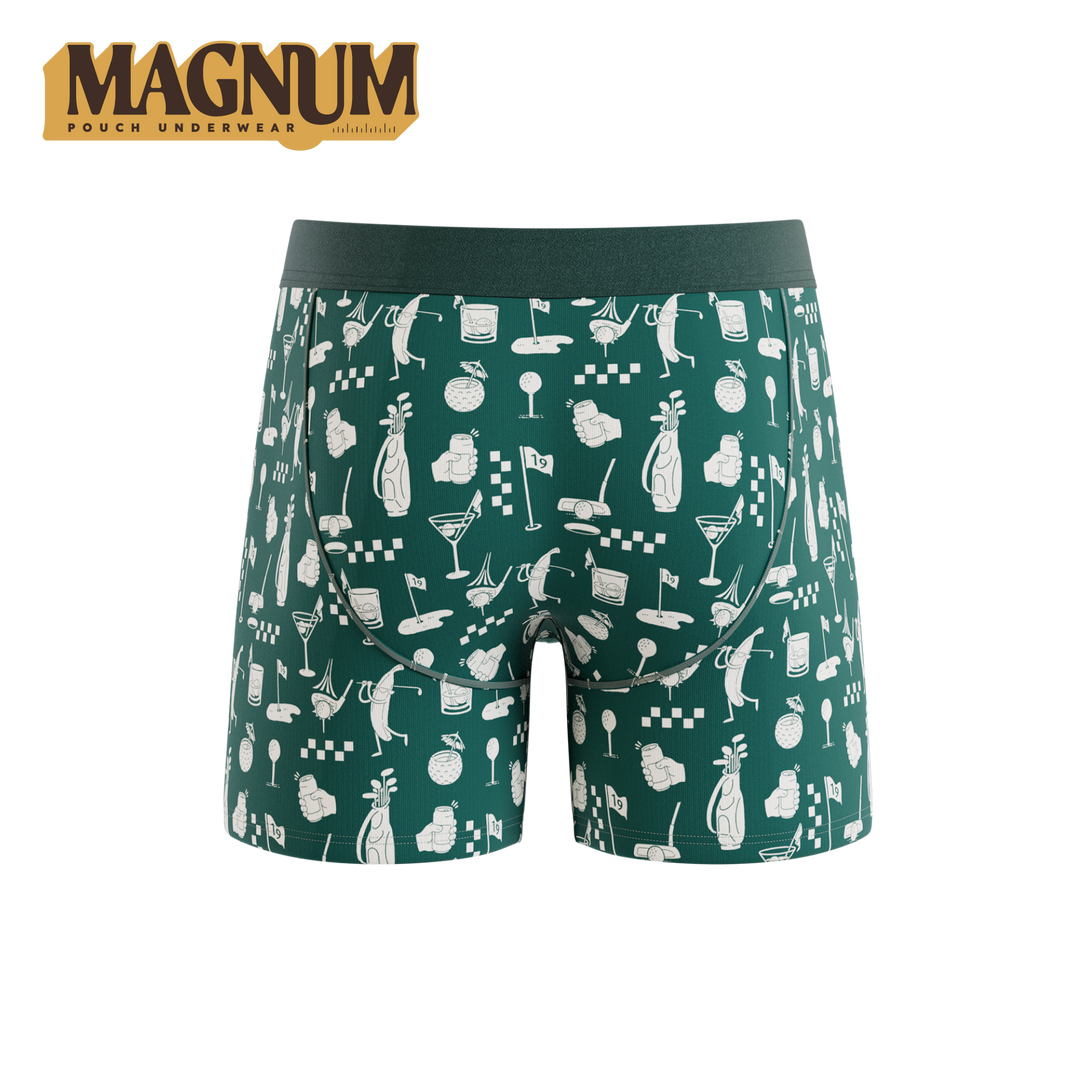 The Mulligan | Green Golf Ball Hammock® Magnum Big Pouch Underwear