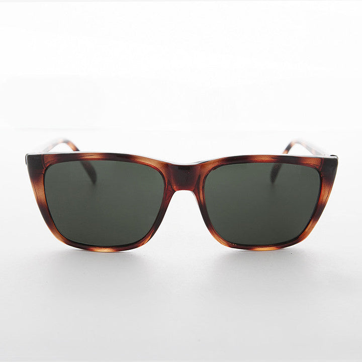 Classic Large Rectangle Frame Vintage Sunglass - Nan
