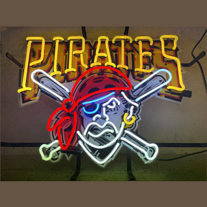 NLB Pittsburgh Pirates Neon Signs Light