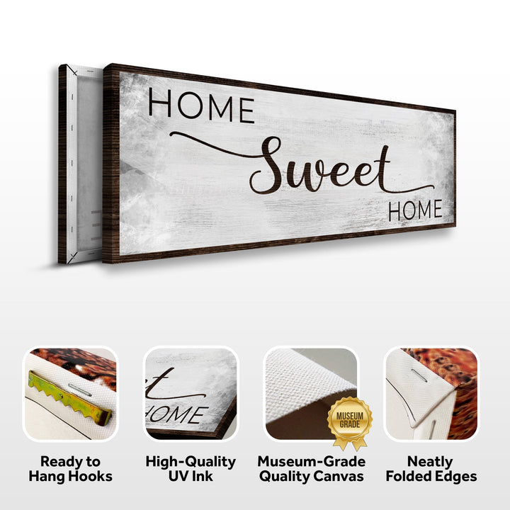Home Sweet Home Grunge Sign