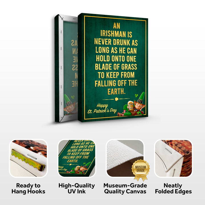 An Irishman Is Never Drunk Sign