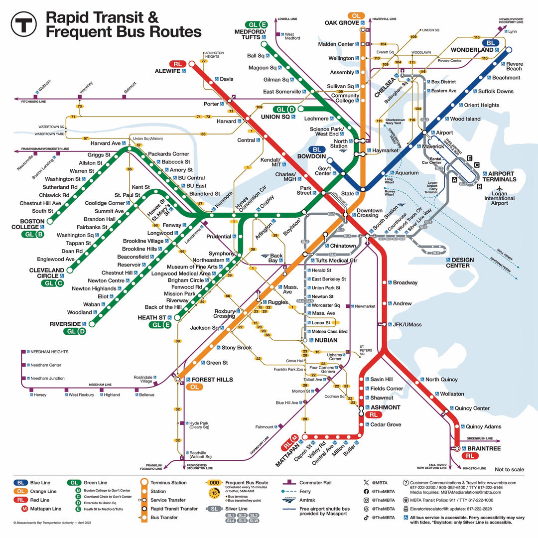 Boston T Map Mini