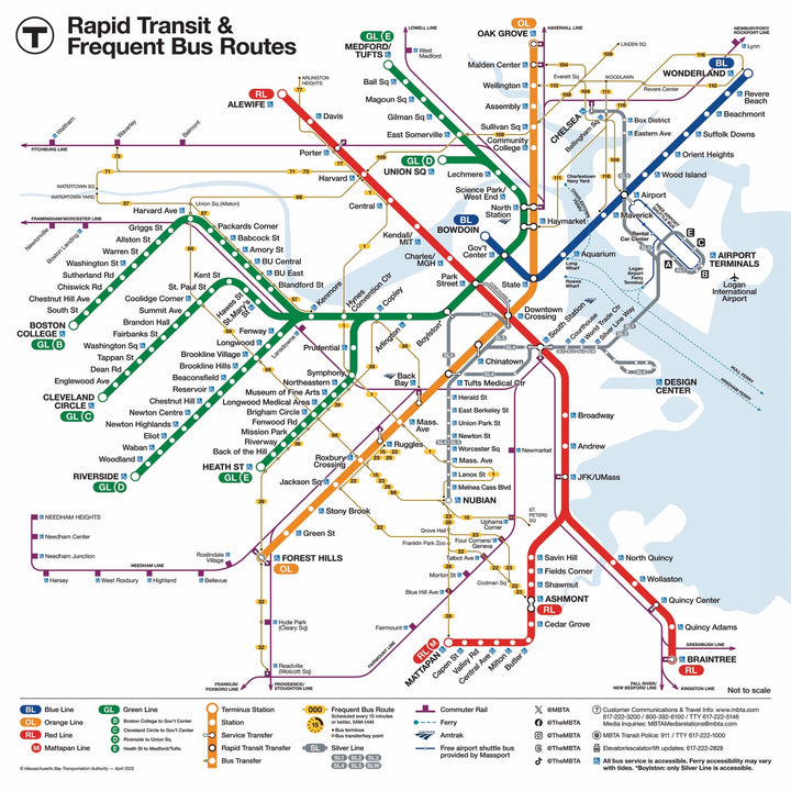 Boston T Map Mini
