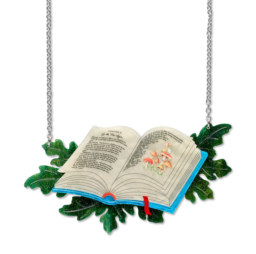 The Magic Faraway Tree Book Necklace by Erstwilder | Magic Faraway Tree