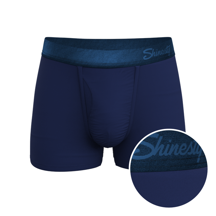 The Navy Jones | Tonal Navy Ball Hammock® Pouch Trunks Underwear