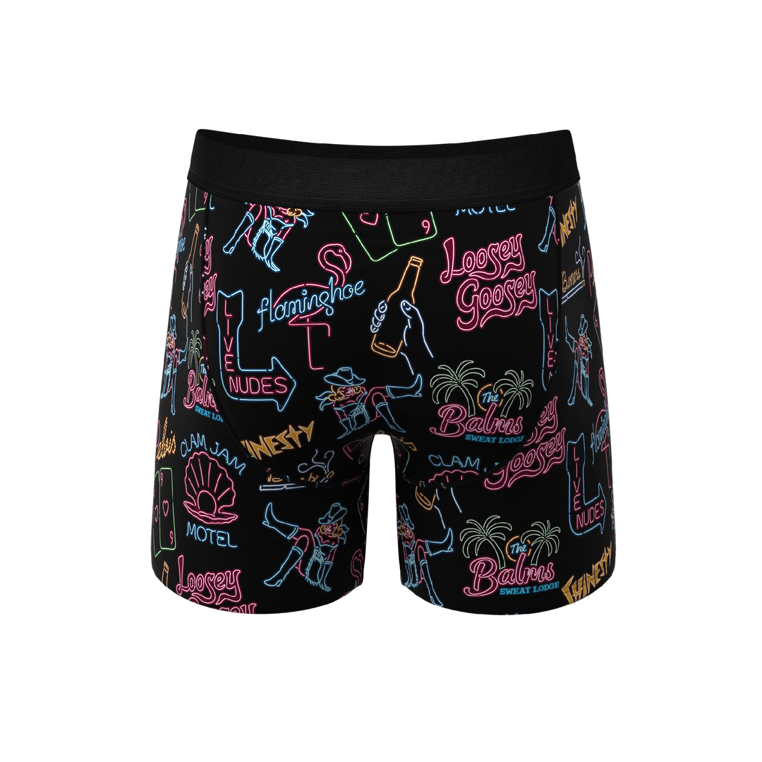 The Neon Dream | Vegas Signs Ball Hammock® Pouch Underwear With Fly