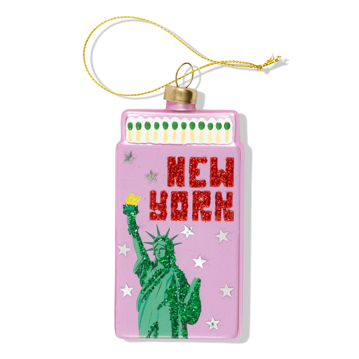 New York State Matchbook Ornament