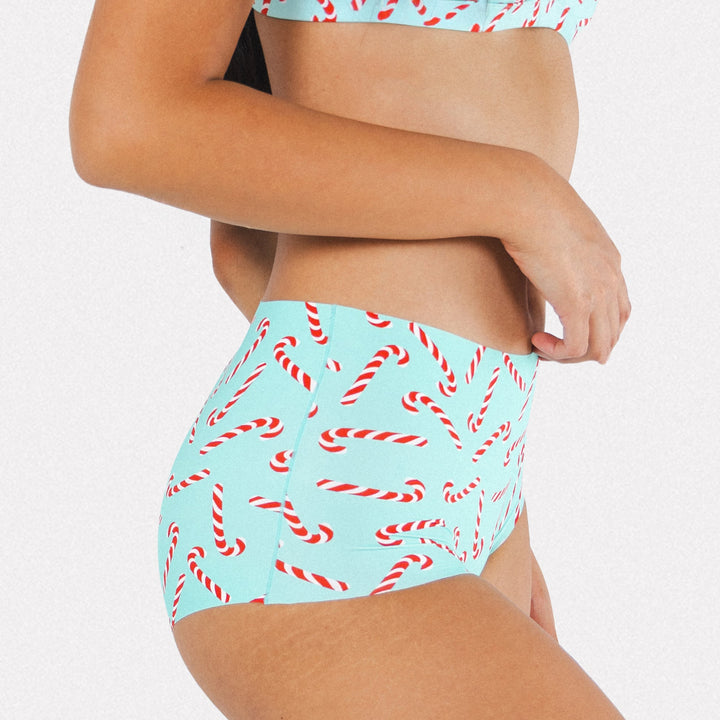 The Peppermint Pimp Canes | Candy Cane Women’s Seamless Boyshort