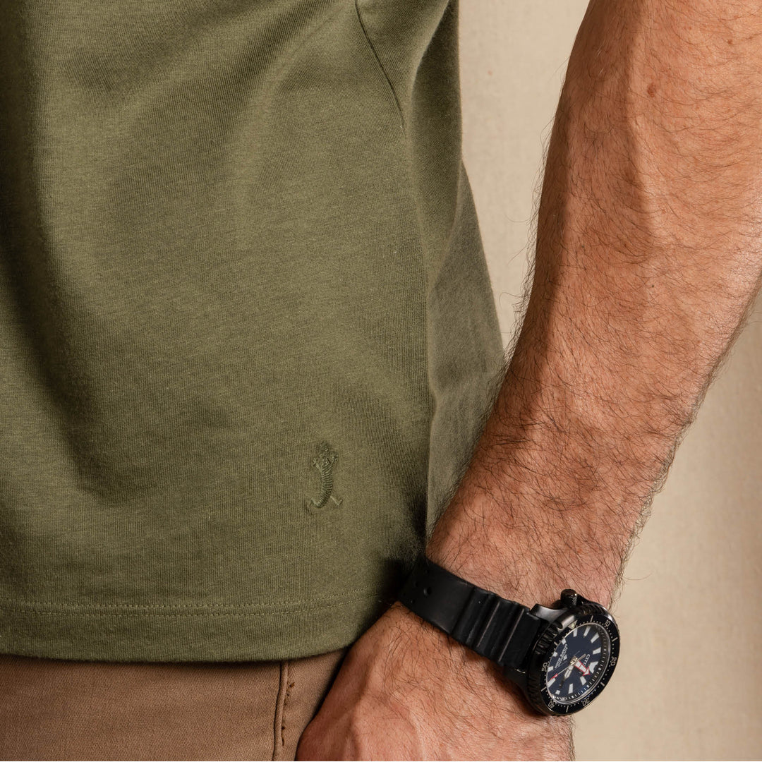 The Manzanilla | Olive Everyman™ Pocket T Shirt