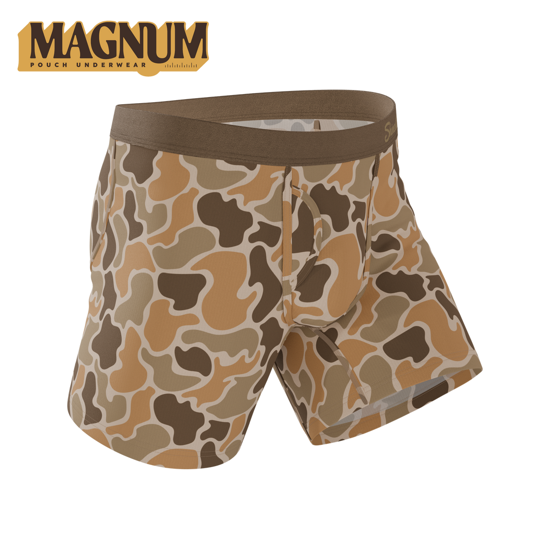 The Out Of Sight | Light Duck Camo Ball Hammock® Magnum Big Pouch Underwear