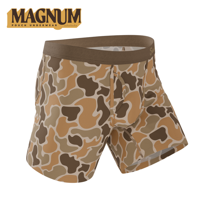 The Out Of Sight | Light Duck Camo Ball Hammock® Magnum Big Pouch Underwear