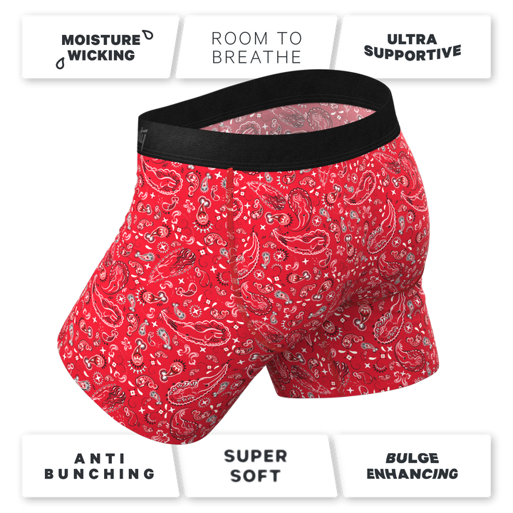 The Outlaw | Naughty Paisley Ball Hammock® Pouch Underwear