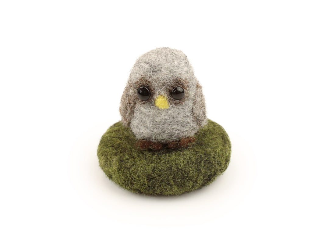 Felting Kit -  Owl Amiguwoolli Mini Kit Needle Felting Kit