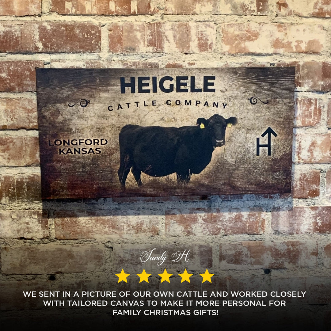 Cattle Company Sign