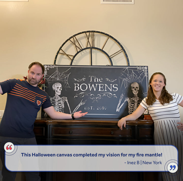 Gothic Family Sign