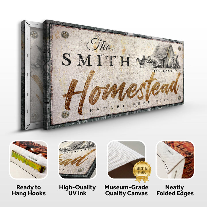 Homestead Sign IV