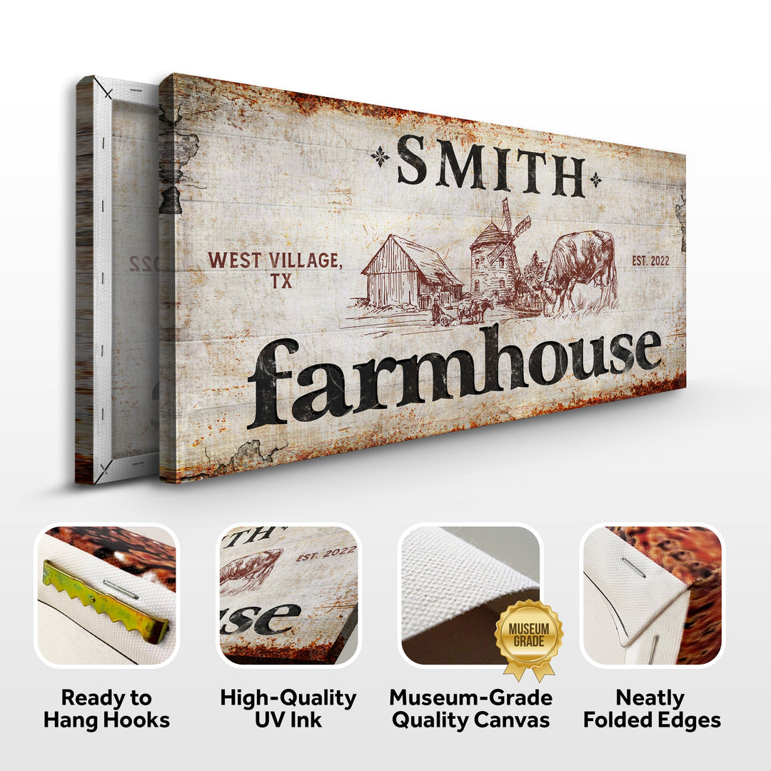 Family Farmhouse Sign II