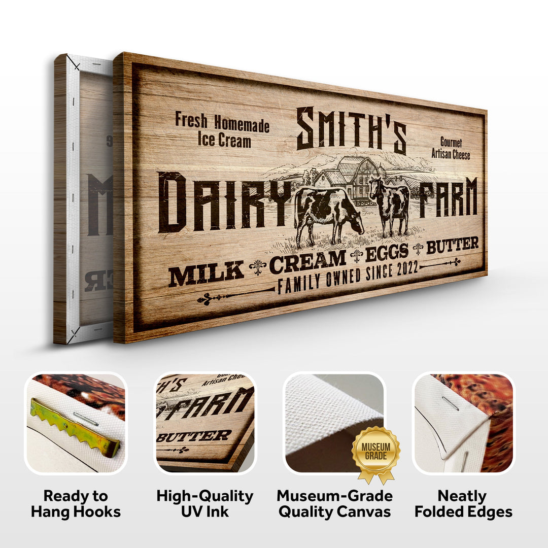 Dairy Farm Sign II