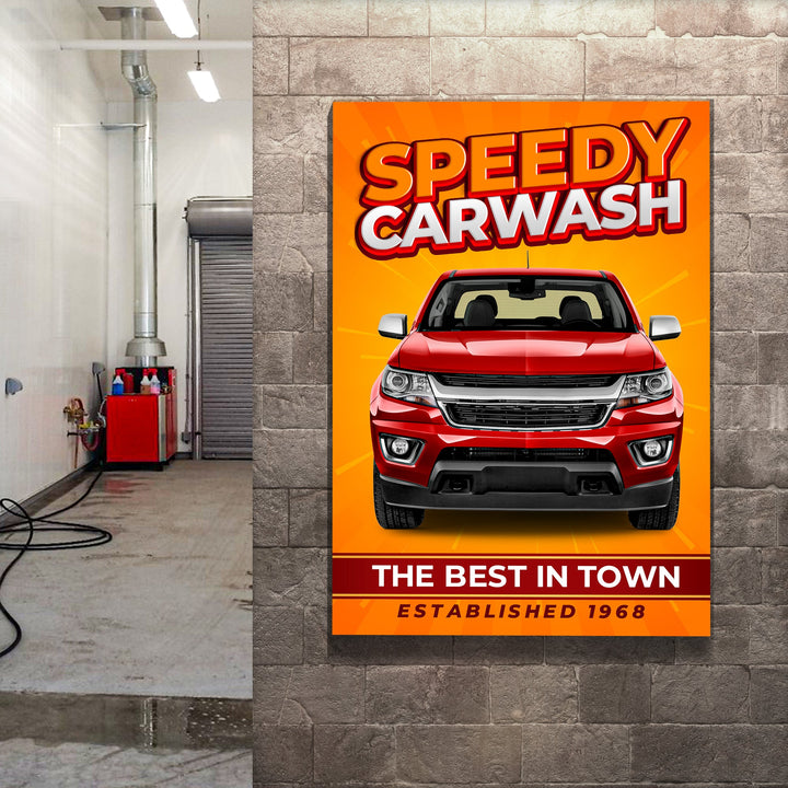 Car Wash Sign V