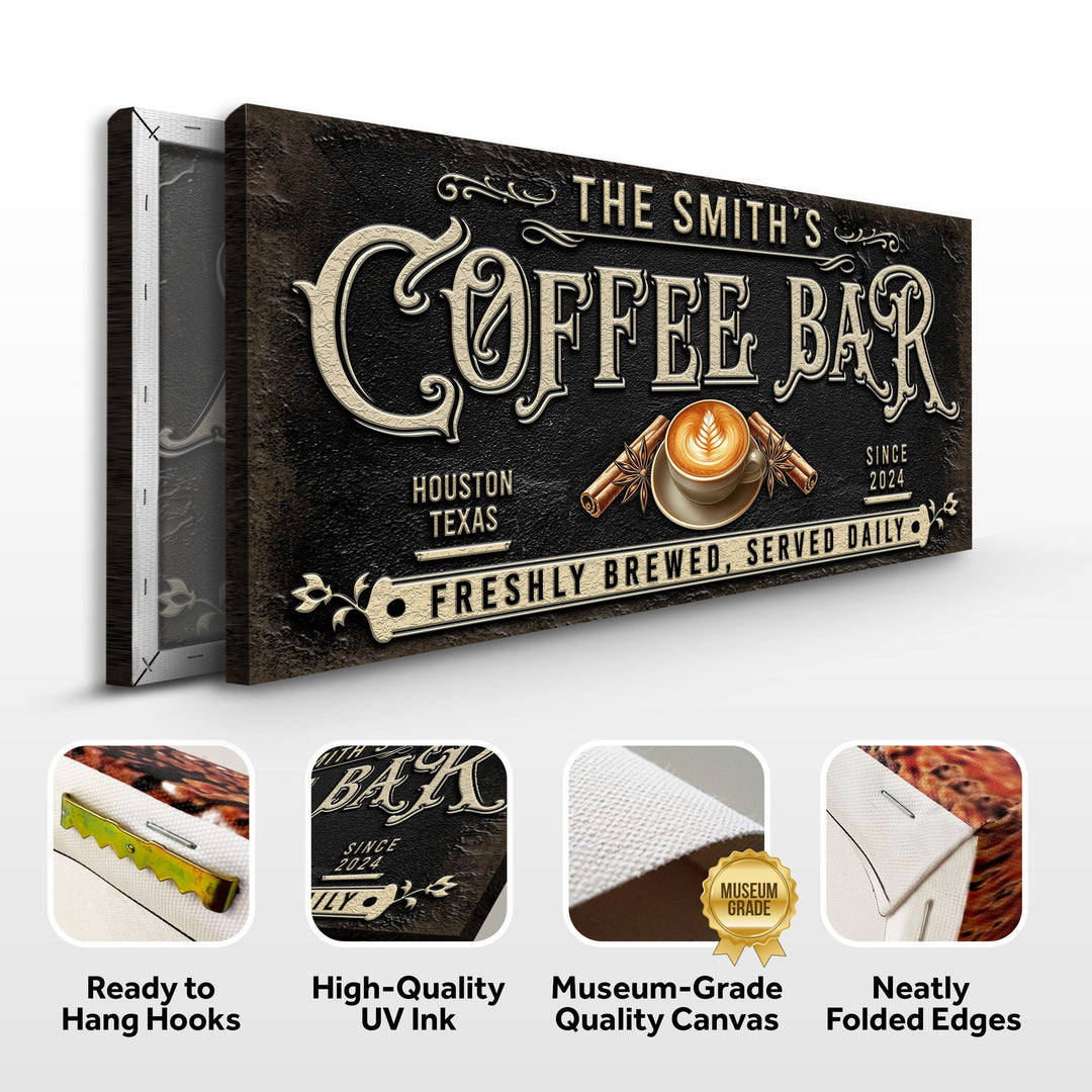 Coffee Bar Sign XII