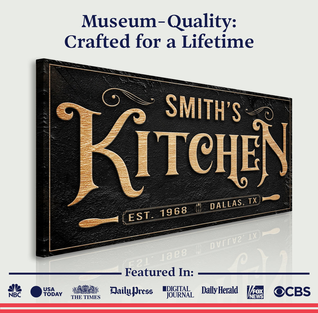 Kitchen Sign VIII