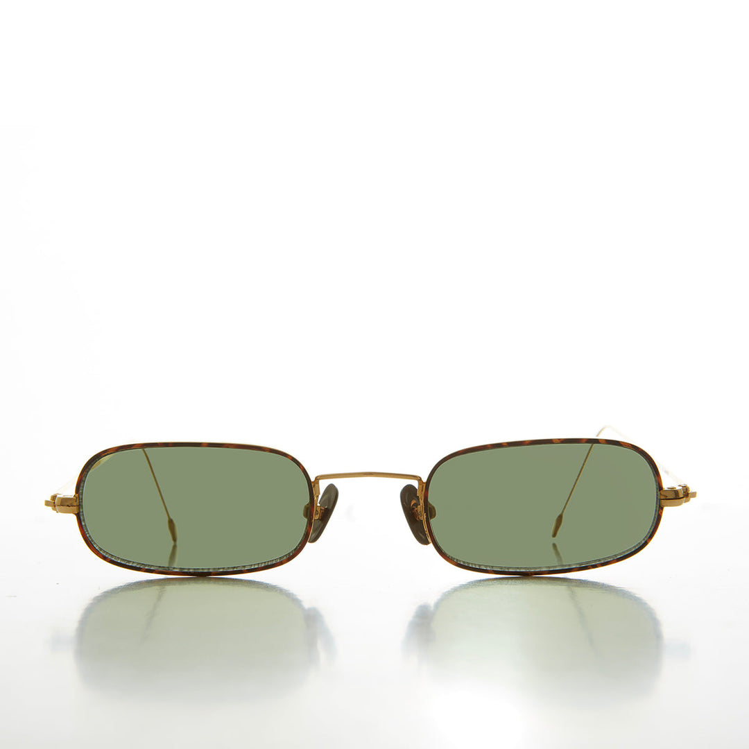 90s Micro Half Frame Sunglasses - Benny