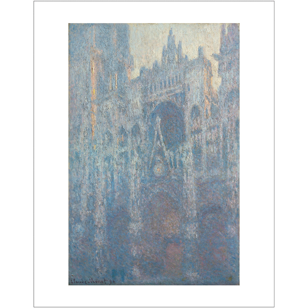 Monet - The Portal of Rouen Cathedral in Morning Light 11'' x 14" Print