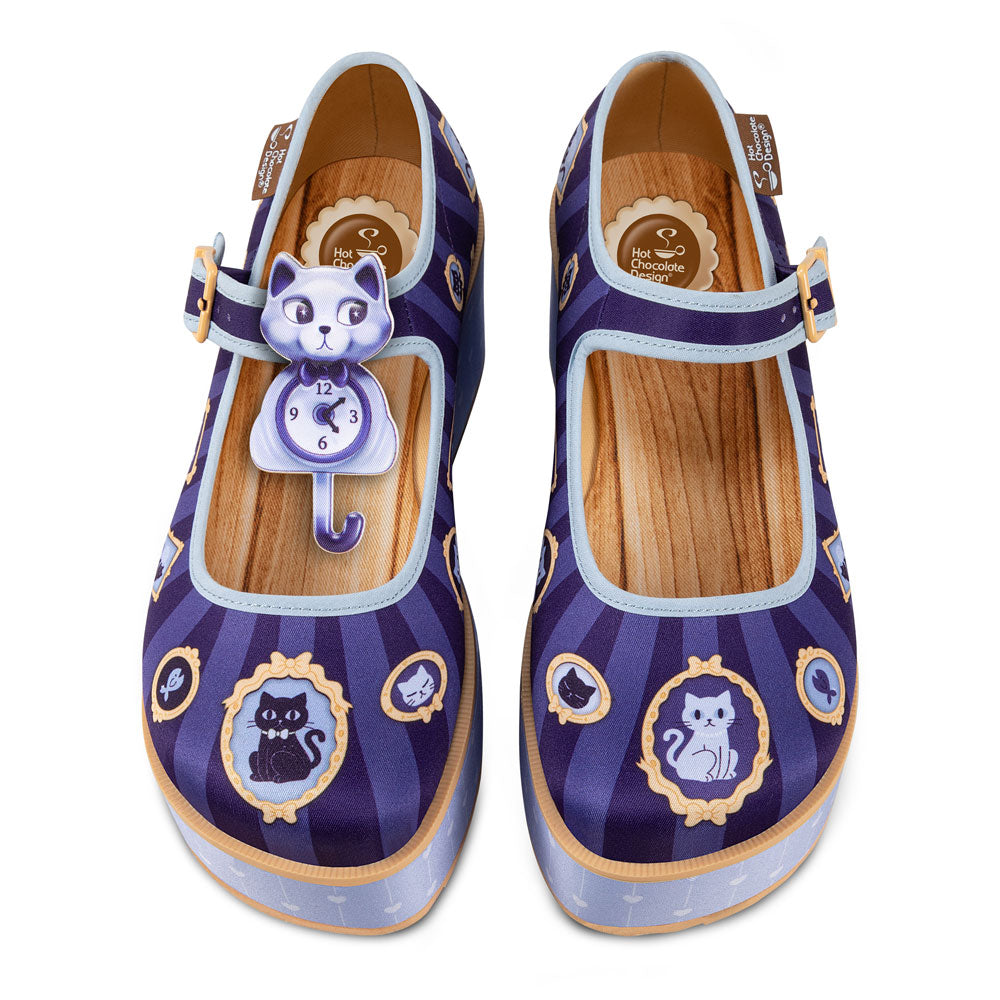 Purrfect Time Women's Mary Jane Platforms