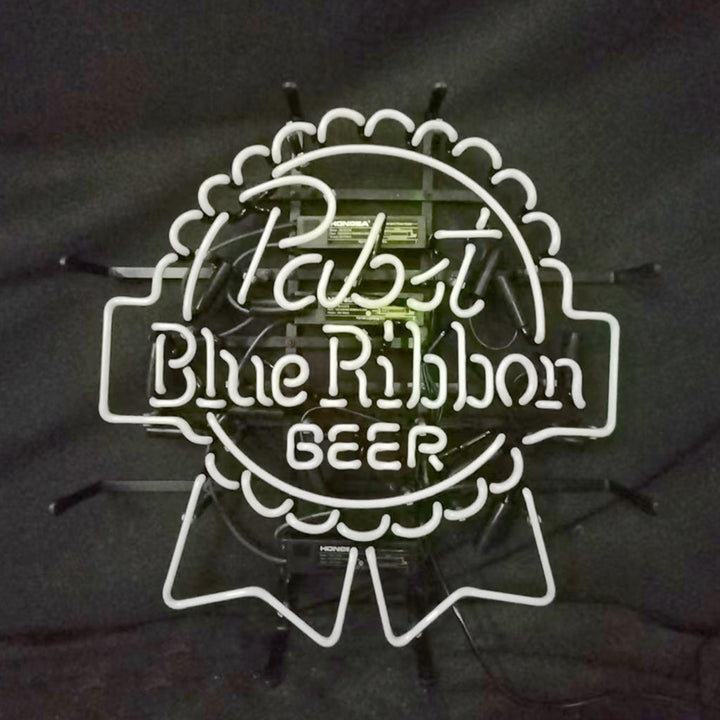 Pabst Blue Ribbon Beer Logo Neon Signs