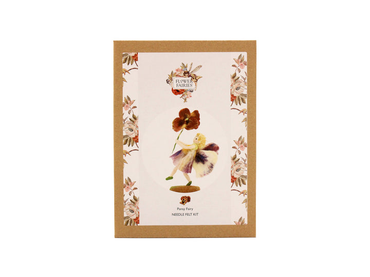 Felting Kit -  Pansy Fairy Needle Felting Kit