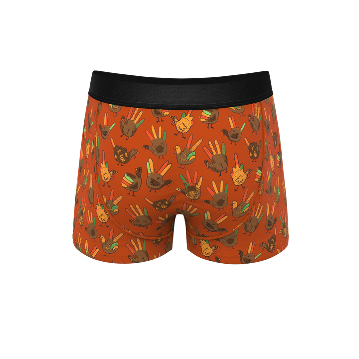 The Party Fowl | Thanksgiving Turkey Ball Hammock® Pouch Trunks Underwear