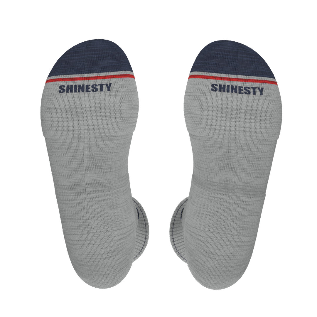 The Pebble | Grey Heel Hammock™ Crew Socks