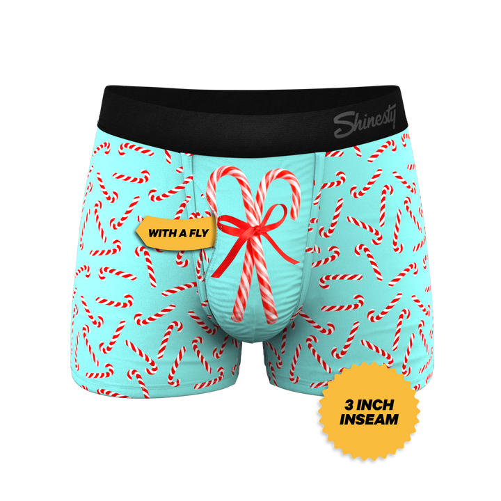 The Peppermint Pimp Canes | Candy Cane Ball Hammock® Pouch Trunks Underwear