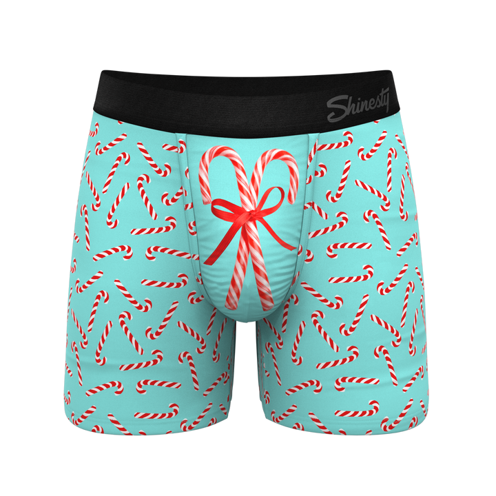 The Peppermint Pimp Canes | Candy Cane Ball Hammock® Pouch Underwear