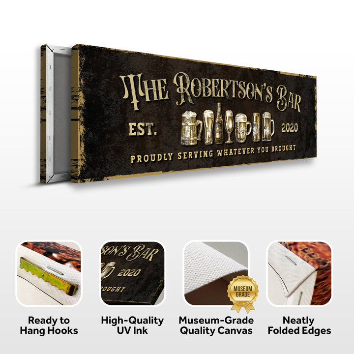 Personalized Bar Sign III