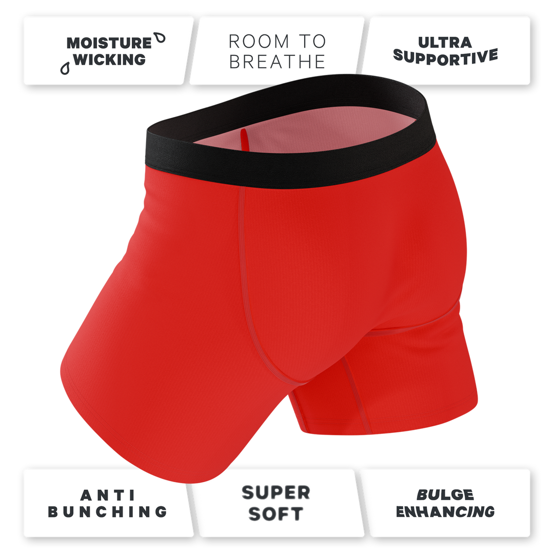 The Picante | Chili Pepper Ball Hammock® Pouch Underwear With Fly